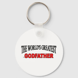 The World's Greatest God Father Key Ring
