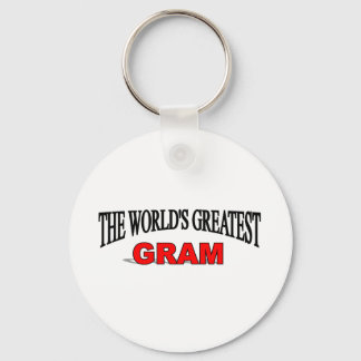 The World's Greatest Gram Key Ring