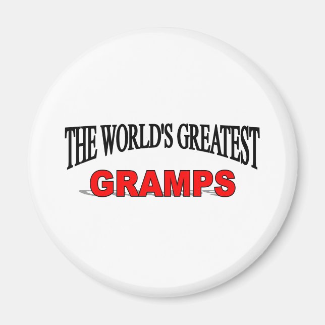 The World's Greatest Gramps Magnet (Front)