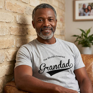 The World's Greatest Grandad T-Shirt - Light