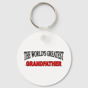 The World's Greatest Grandfather Key Ring