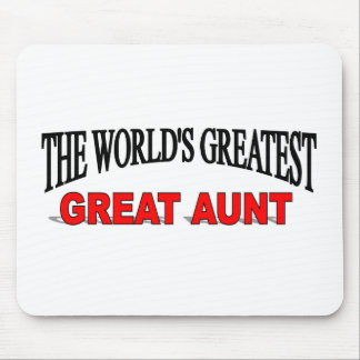The World's Greatest Great Aunt Mouse Mat