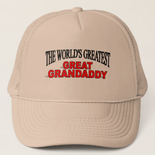 The World's Greatest Great Grandaddy Trucker Hat