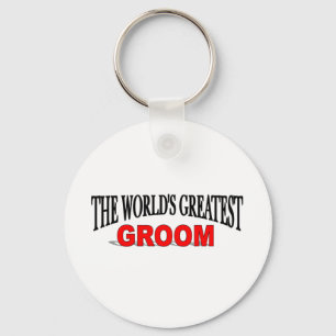 The World's Greatest Groom Key Ring