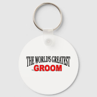 The World's Greatest Groom Key Ring