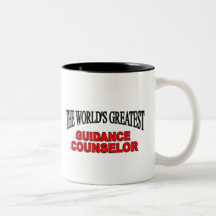 The World's Greatest Guidance Counsellor Two-Tone Coffee Mug