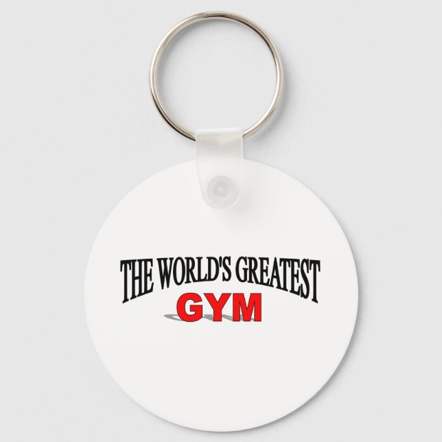 The World's Greatest Gym Key Ring (Front)