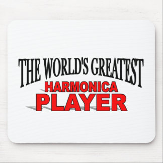 The World's Greatest Harmonica Player Mouse Mat