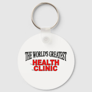 The World's Greatest Health Clinic Key Ring