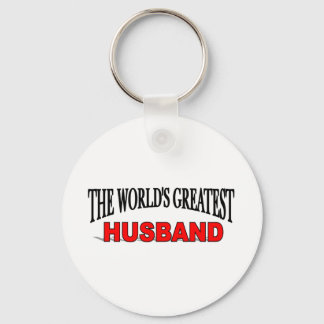 The World's Greatest Husband Key Ring