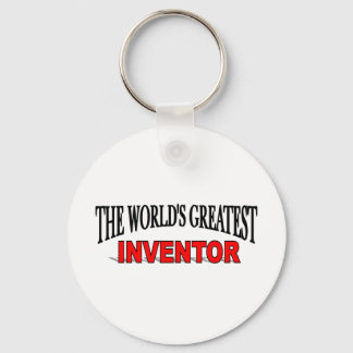 The World's Greatest Inventor Key Ring