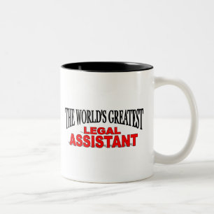 The World's Greatest Legal Assistant Two-Tone Coffee Mug