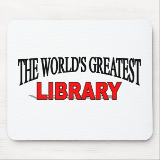 The World's Greatest Library Mouse Mat