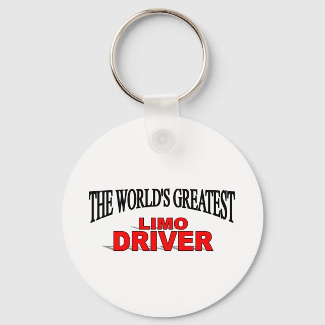 The World's Greatest Limo Driver Key Ring (Front)