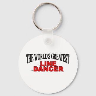 The World's Greatest Line Dancer Key Ring