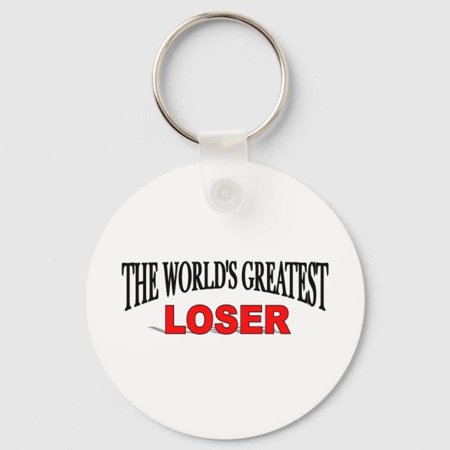 The World's Greatest Loser Key Ring (Front)