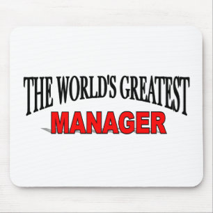 The World's Greatest Manager Mouse Mat