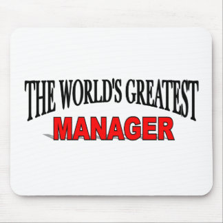 The World's Greatest Manager Mouse Mat