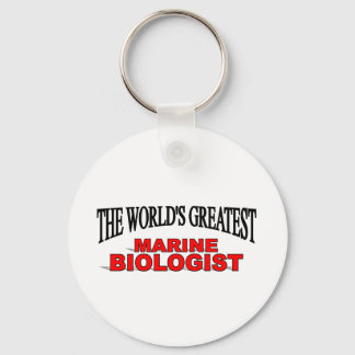 The World's Greatest Marine Biologist Key Ring