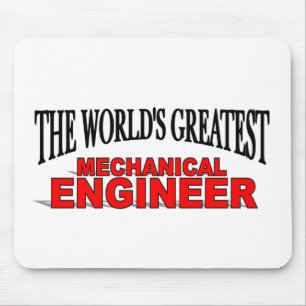 The World's Greatest Mechanical Engineer Mouse Mat