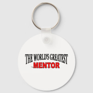 The World's Greatest Mentor Key Ring