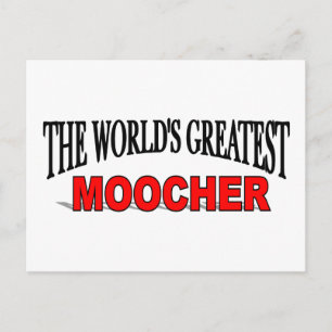 The World's Greatest Moocher Postcard