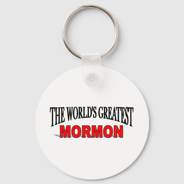 The World's Greatest Mormon Key Ring (Front)