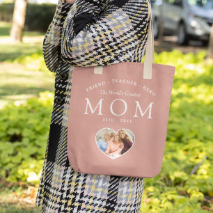 The World's Greatest Mum Friend Teacher Hero Tote Bag