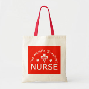 The World's Greatest Nurse bag - choose style