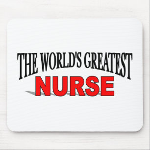 The World's Greatest Nurse Mouse Mat