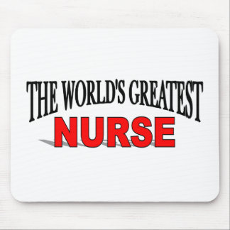 The World's Greatest Nurse Mouse Mat