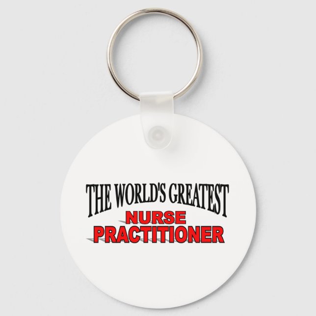 The World's Greatest Nurse Practitioner Key Ring (Front)