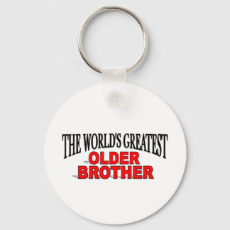 The World's Greatest Older Brother Key Ring
