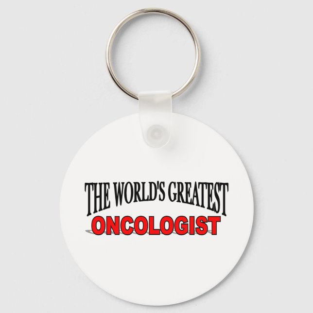 The World's Greatest Oncologist Key Ring (Front)