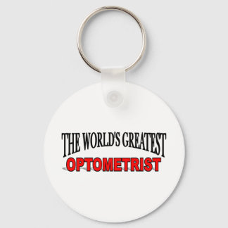 The World's Greatest Optometrist Key Ring