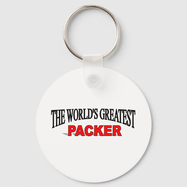 The World's Greatest Packer Key Ring (Front)