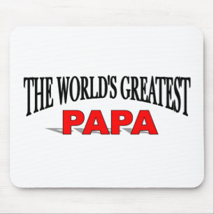 The World's Greatest Papa Mouse Mat