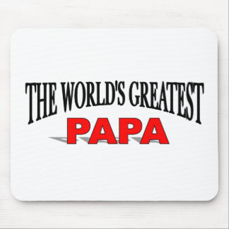 The World's Greatest Papa Mouse Mat