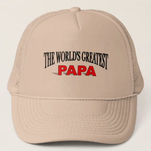 The World's Greatest Papa Trucker Hat