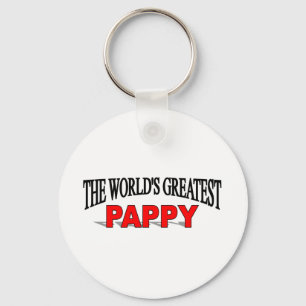 The World's Greatest Pappy Key Ring