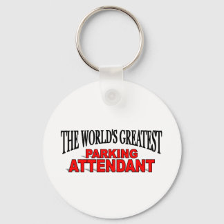 The World's Greatest Parking Attendant Key Ring