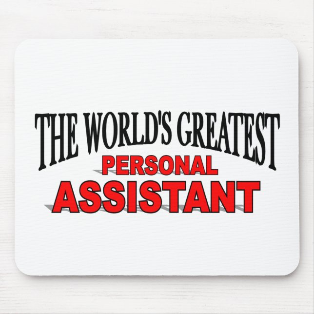 The World's Greatest Personal Assistant Mouse Mat (Front)