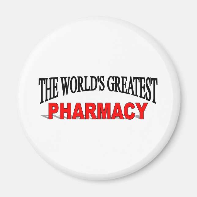 The World's Greatest Pharmacy Magnet (Front)
