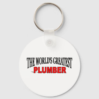 The World's Greatest Plumber Key Ring