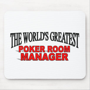 The World's Greatest Poker Room Manager Mouse Mat