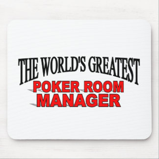 The World's Greatest Poker Room Manager Mouse Mat