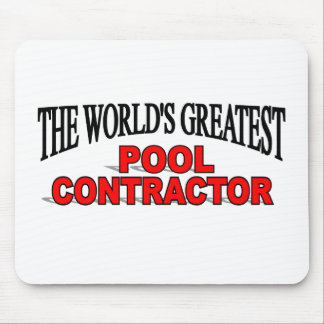 The World's Greatest Pool Contractor Mouse Mat