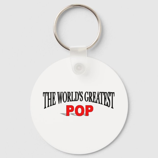 The World's Greatest Pop Key Ring (Front)