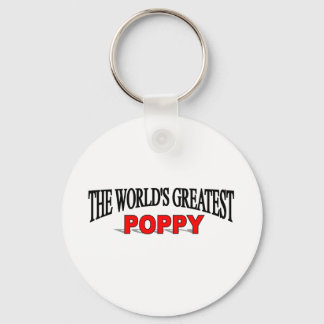 The World's Greatest Poppy Key Ring