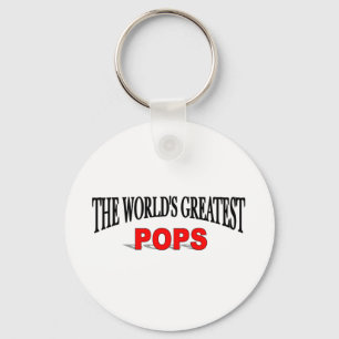 The World's Greatest Pops Key Ring